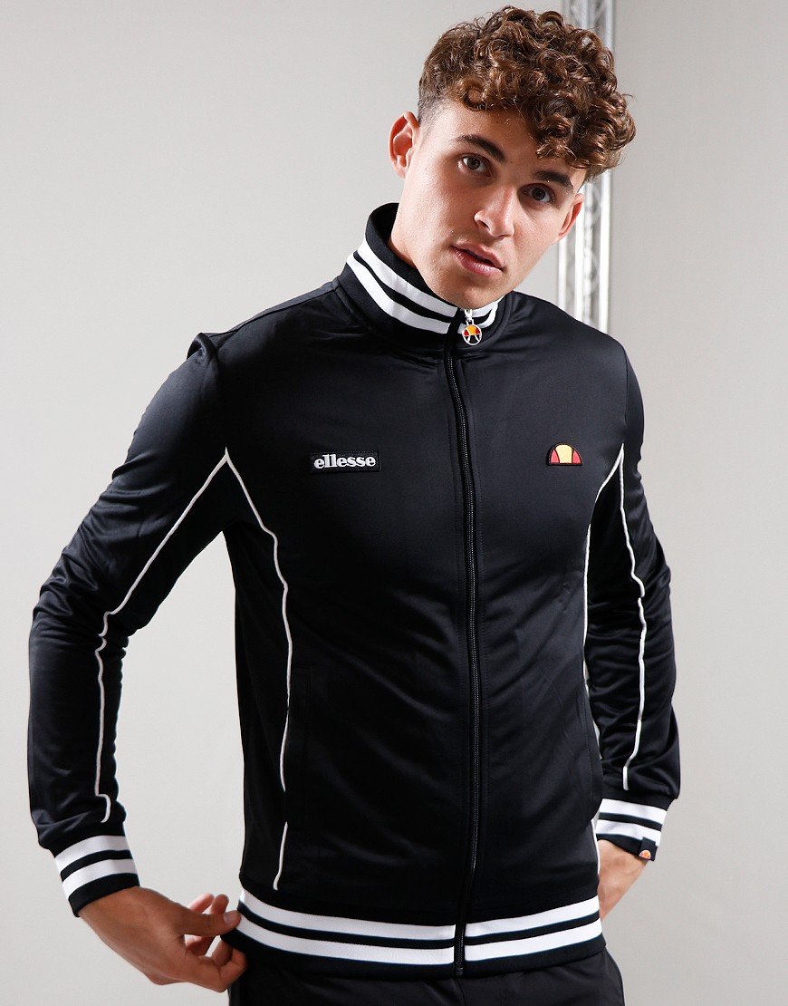 Ellesse Milan Track Jacket Black