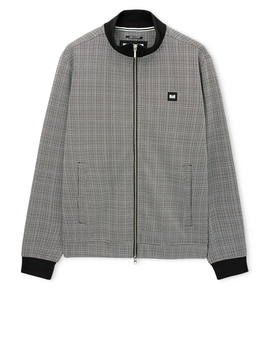 Weekend Offender Erlen Jacquard Track Top Black Mix