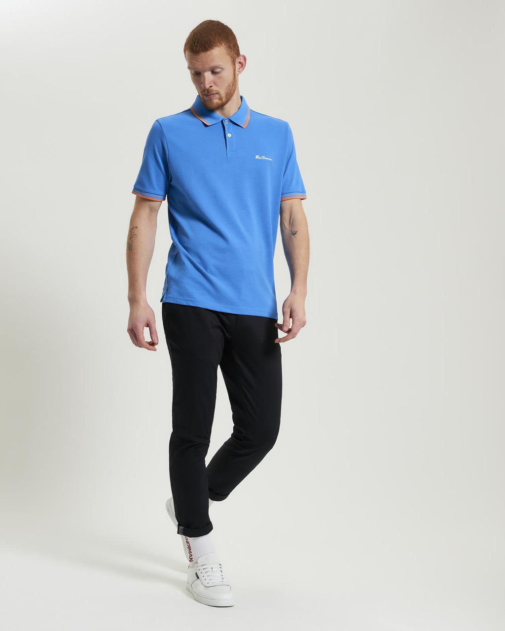 Ben Sherman Signature Pique Polo Kingfisher