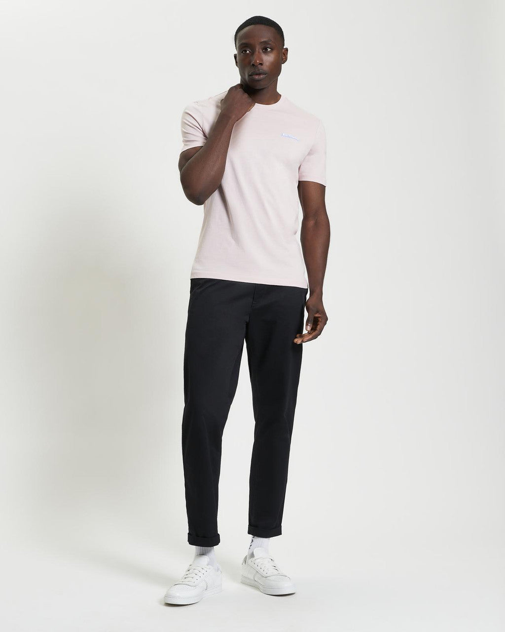 Ben Sherman Signature Logo Tee Blush Pink