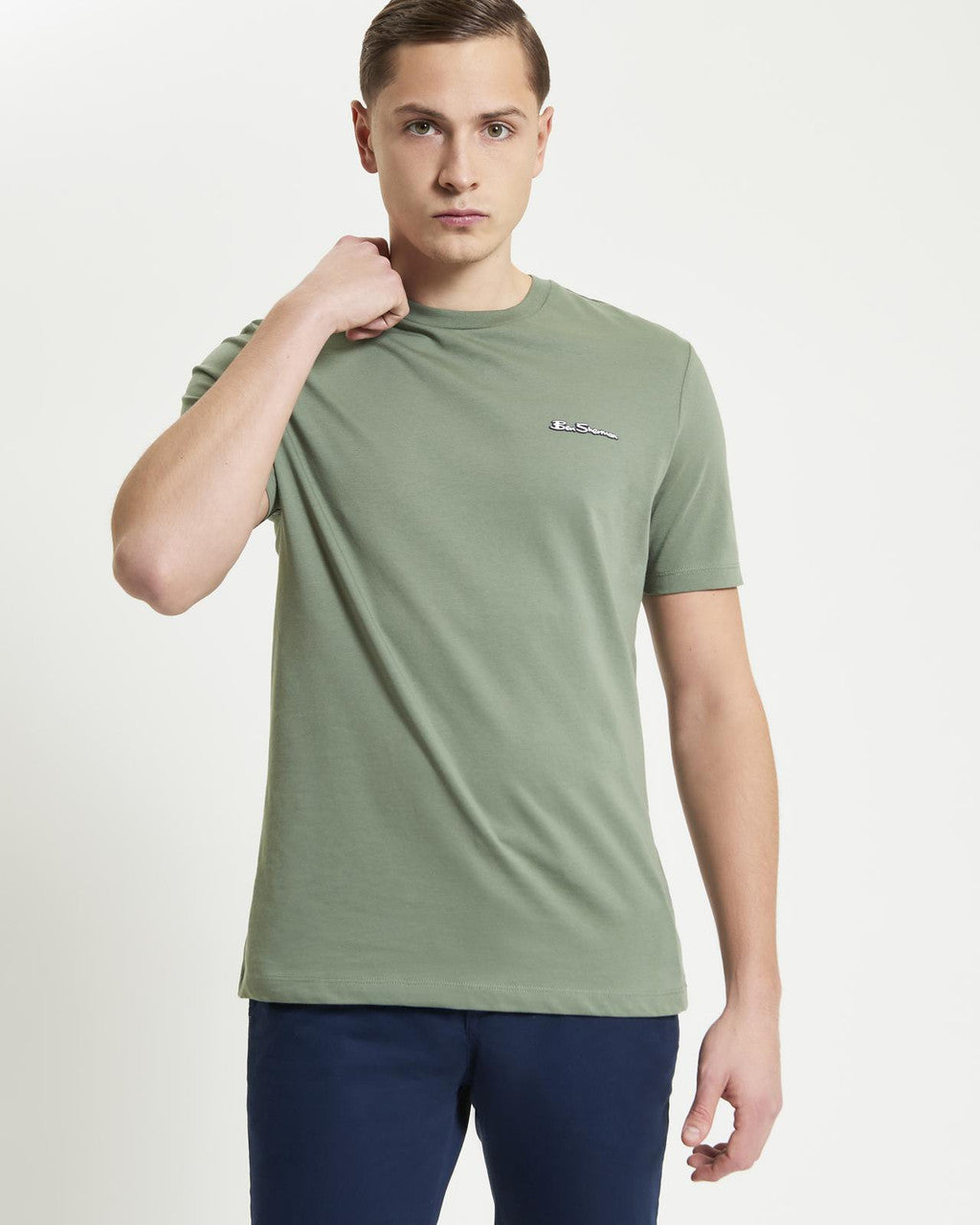 Ben Sherman Signature Logo Tee Pale Khaki