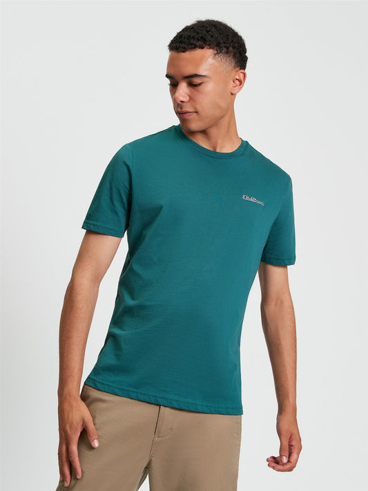 Ben Sherman Signature Logo T-Shirt Teal
