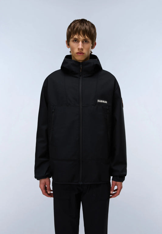 Napapijri A-BIOIS Softshell Jacket Black Beauty