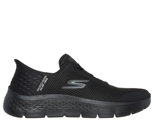 Skechers Ladies Slip-ins Go Walk Flex Grand Entry Black