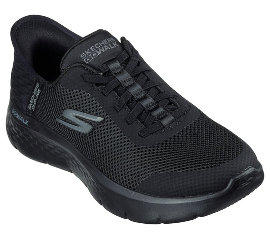 Skechers Ladies Slip-ins Go Walk Flex Grand Entry Black