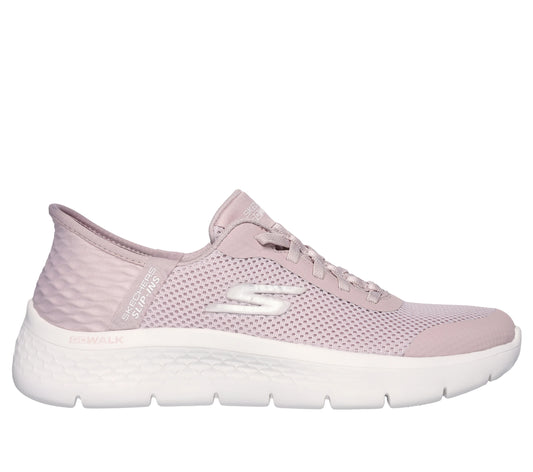 Skechers Ladies Slip-ins Go Walk Flex Grand Entry Mauve