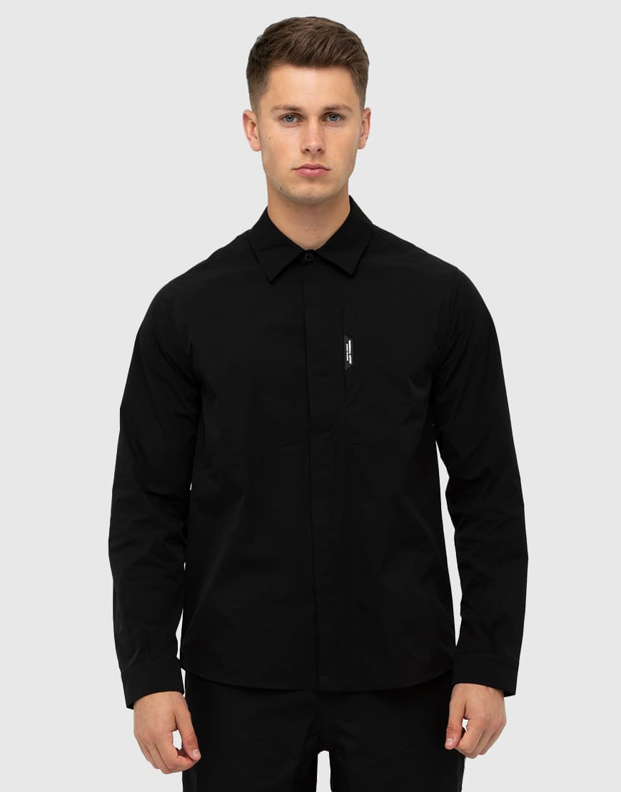 Marshall Artist Tecnica Overshirt Jacket Black