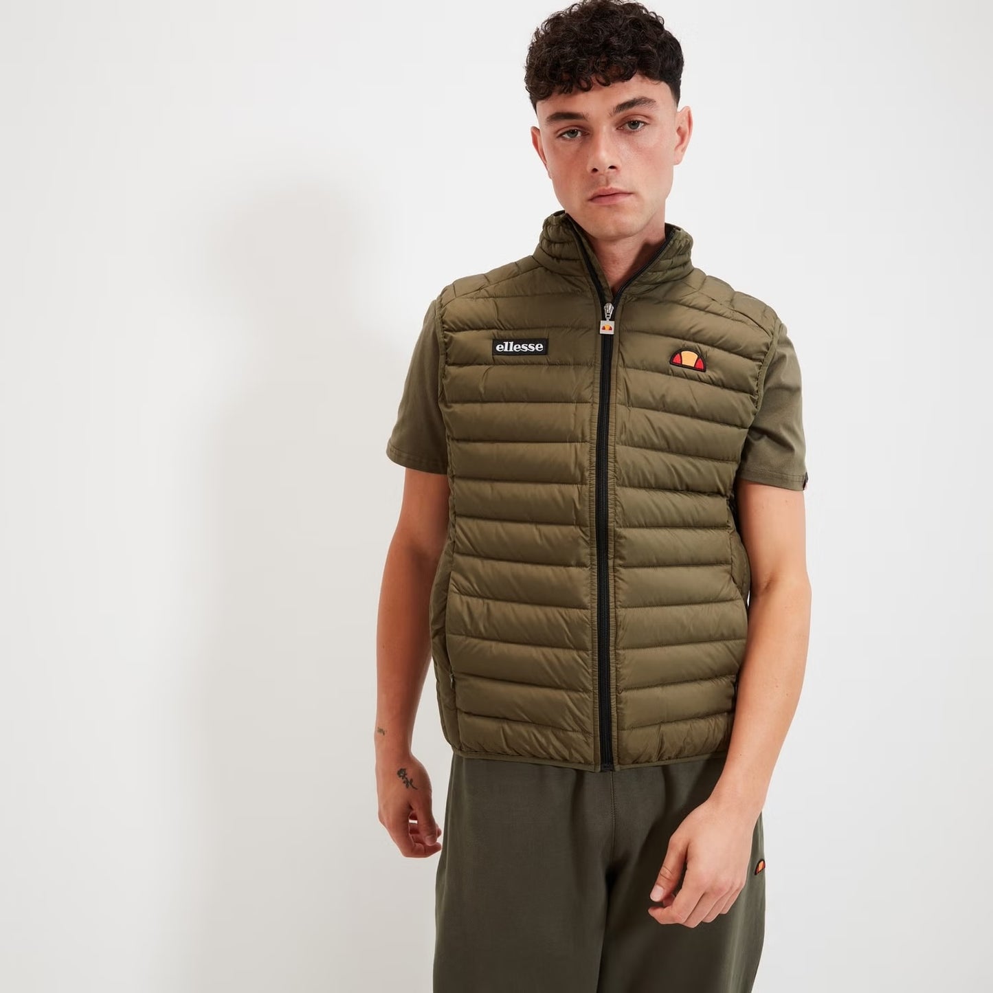 Ellesse Bardy Gilet Khaki