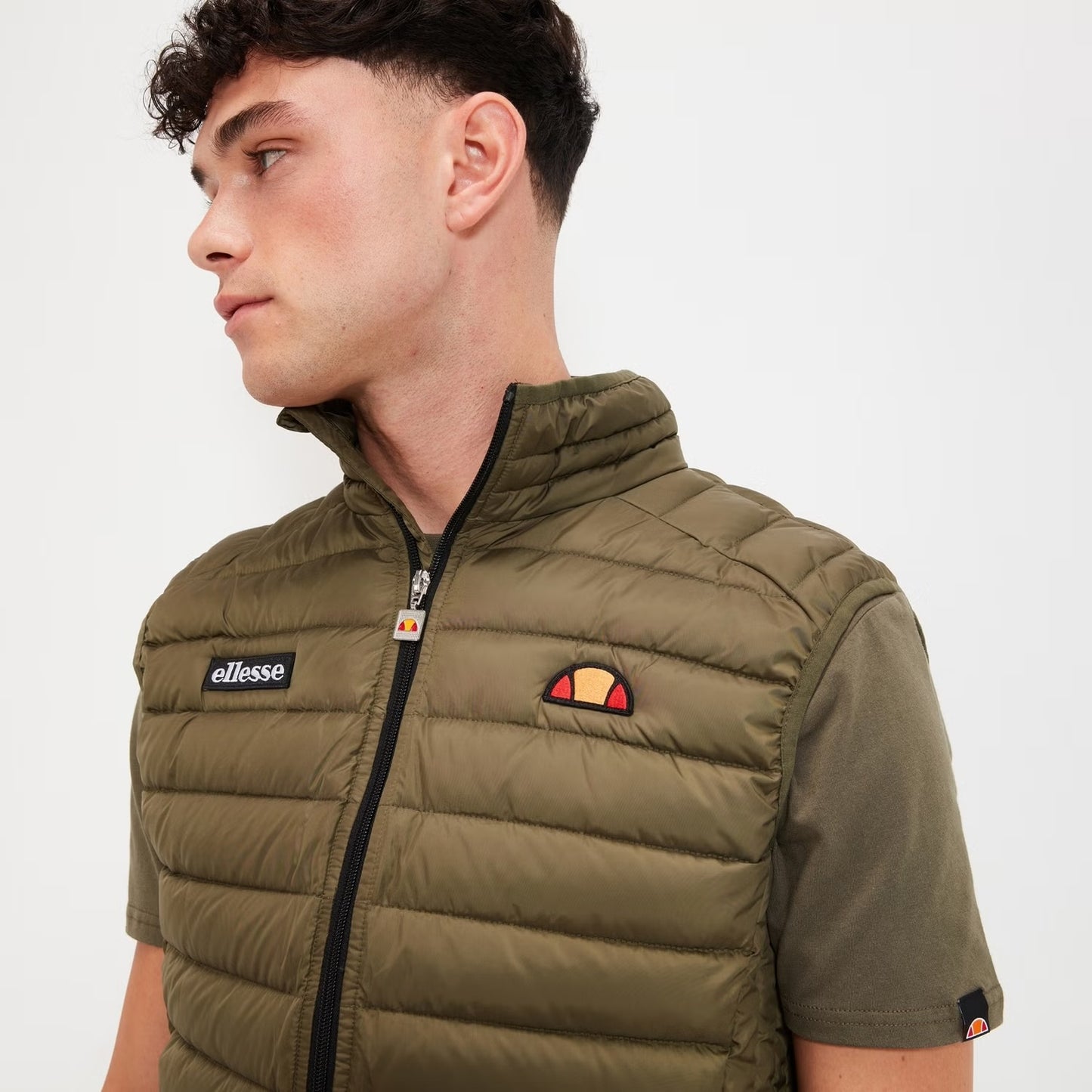 Ellesse Bardy Gilet Khaki