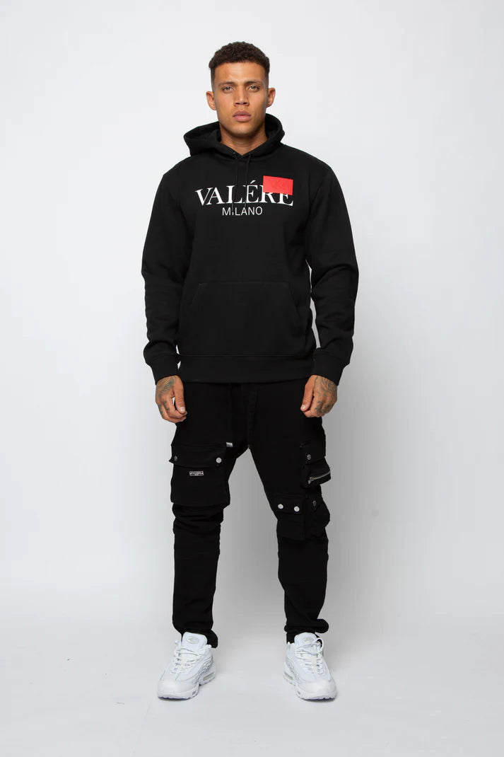 Valere Milano Veneto Hoodie Black