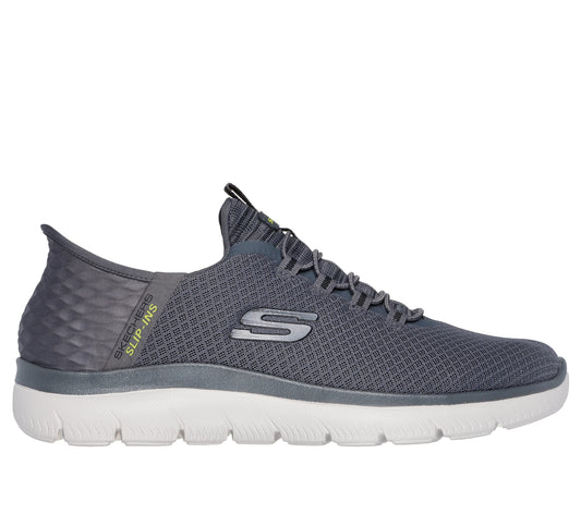 Skechers Mens Slip-ins Summits High Range Charcoal