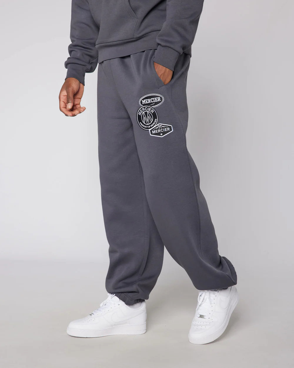 MERCIER Relaxed OG Mono Joggers Irongate