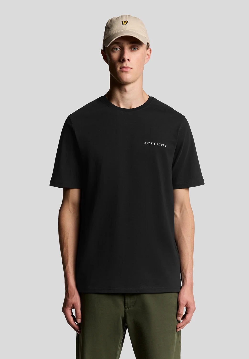 Lyle & Scott Script Logo T-Shirt Jet Black