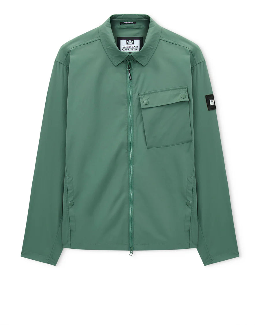 Weekend Offender Southbank Technical Over-Shirt Thyme