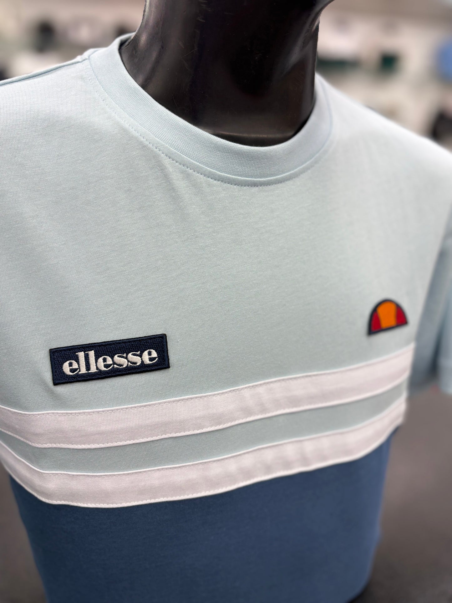 Ellesse Venire T-Shirt Blue/Light Blue