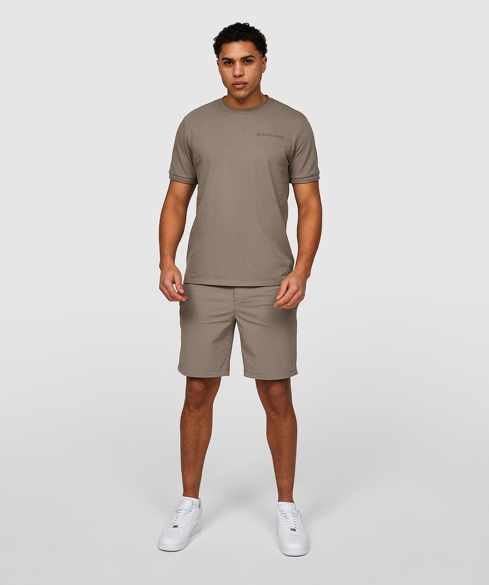 Alessandro Zavetti Marchiano Woven Short Mushroom