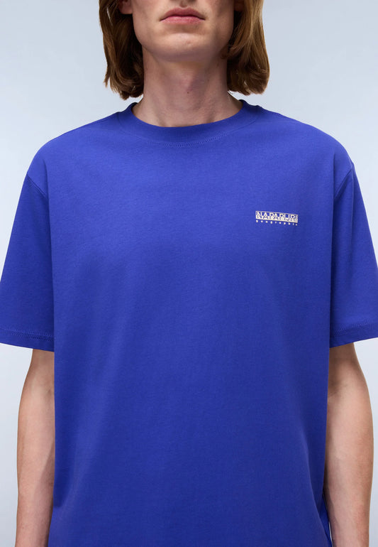 Napapijri S-SMALL BOX SS T-Shirt Royal Blue