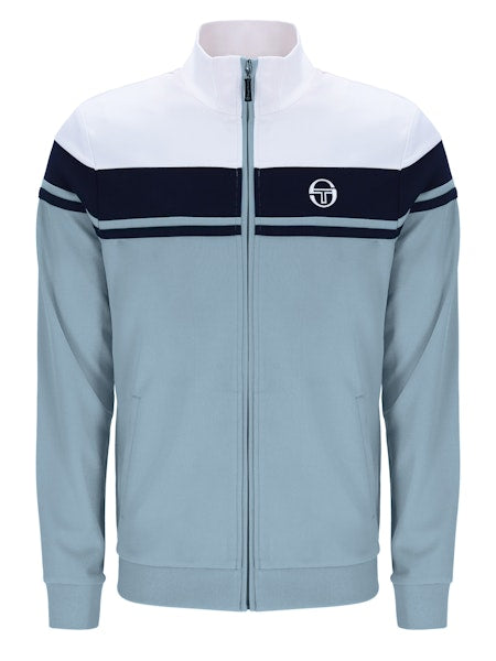 Sergio Tacchini Damarindo Track Top White/Maritime Blue/Lead
