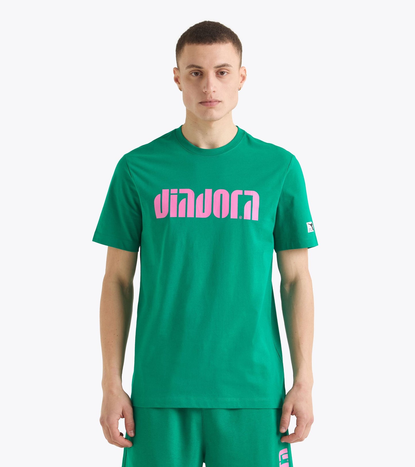 Diadora SS Athletic Logo T-Shirt Green