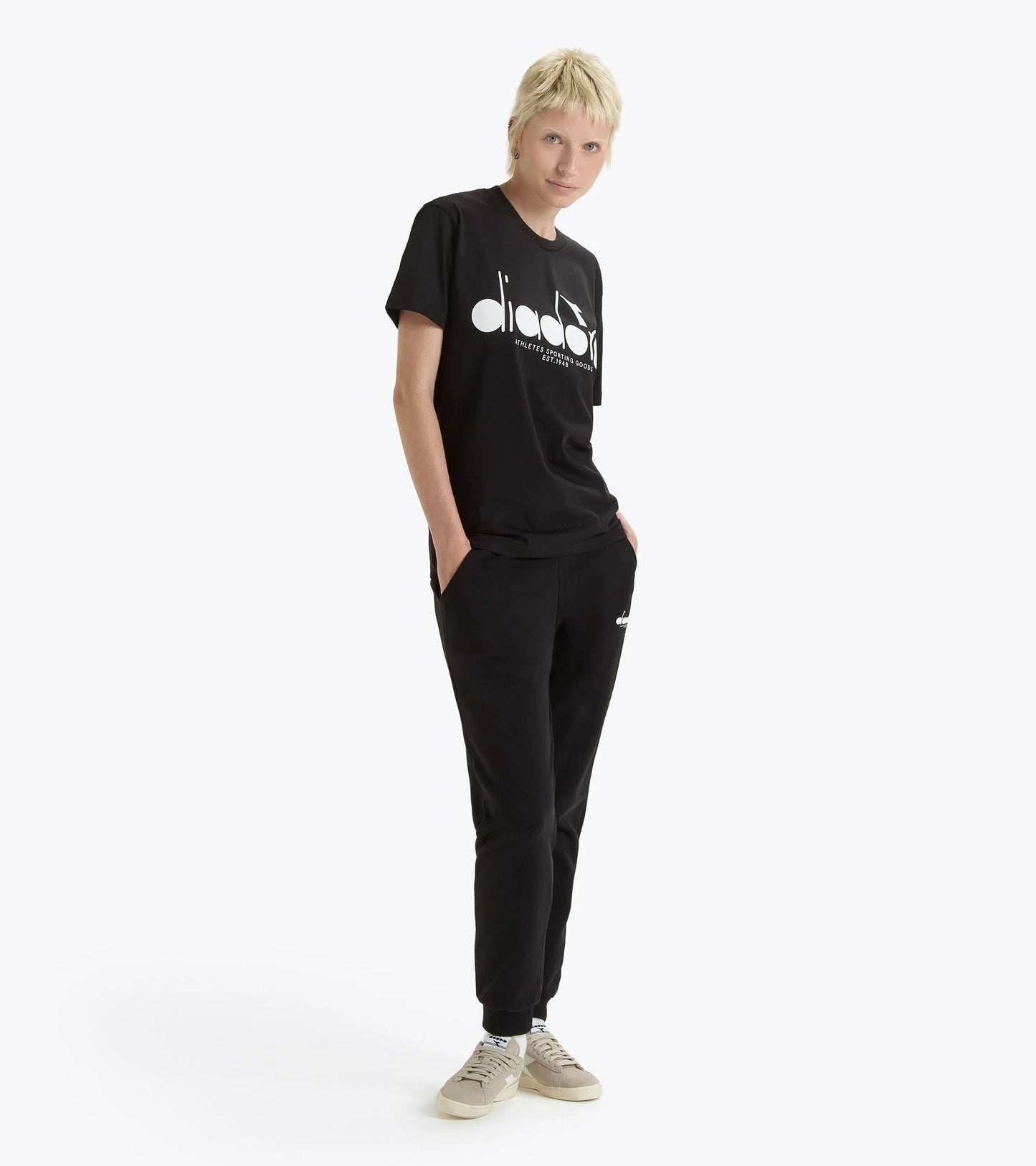 Diadora SS Logo T-Shirt Black