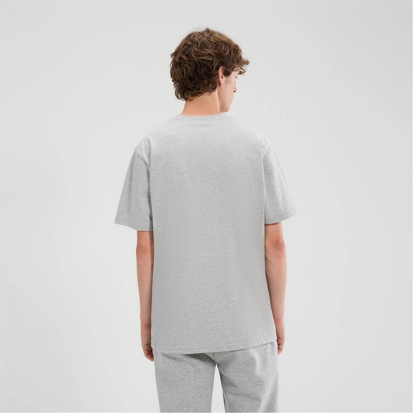 Ellesse Ollio 2 T-Shirt Light Grey Marl