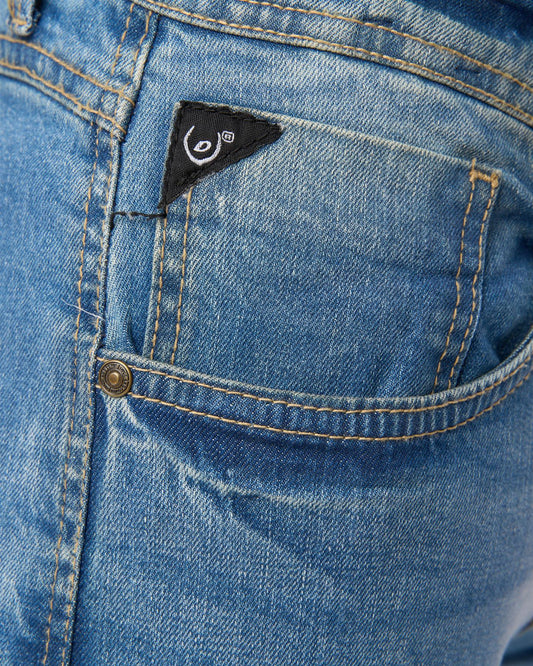 DUCK & COVER Slim Fit Jeans Maylead Light Wash