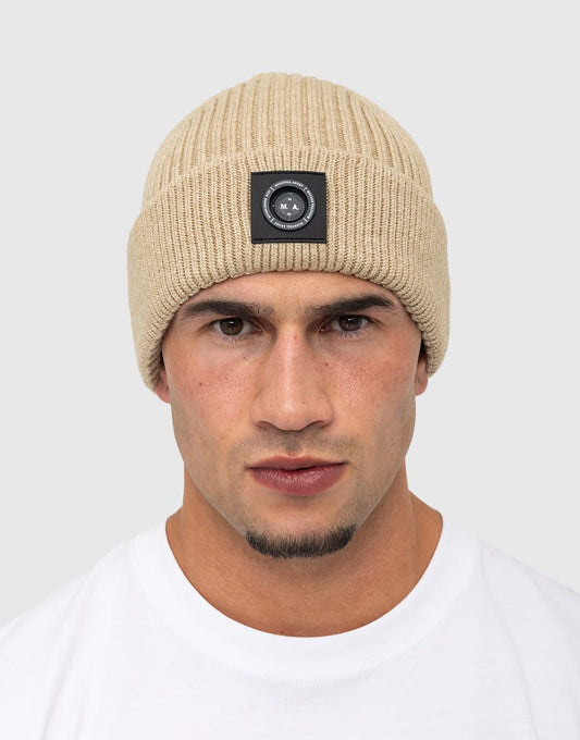 Marshall Artist Siren Cable Knit Beanie Stone