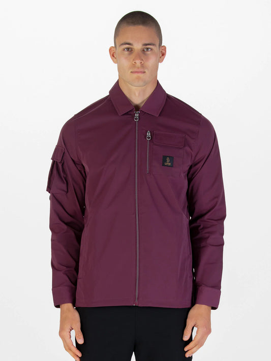 Luke 1977 Vietnam Technical Jacket Mauve Wine