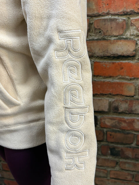 Reebok Ladies Polar Fleece Jacket Sand