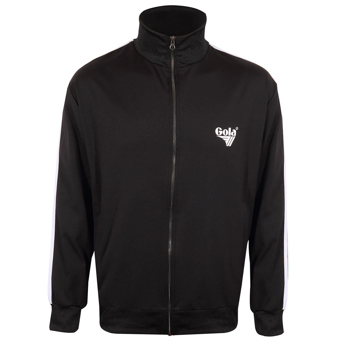 Gola Logo Tricot Zip Jacket Black