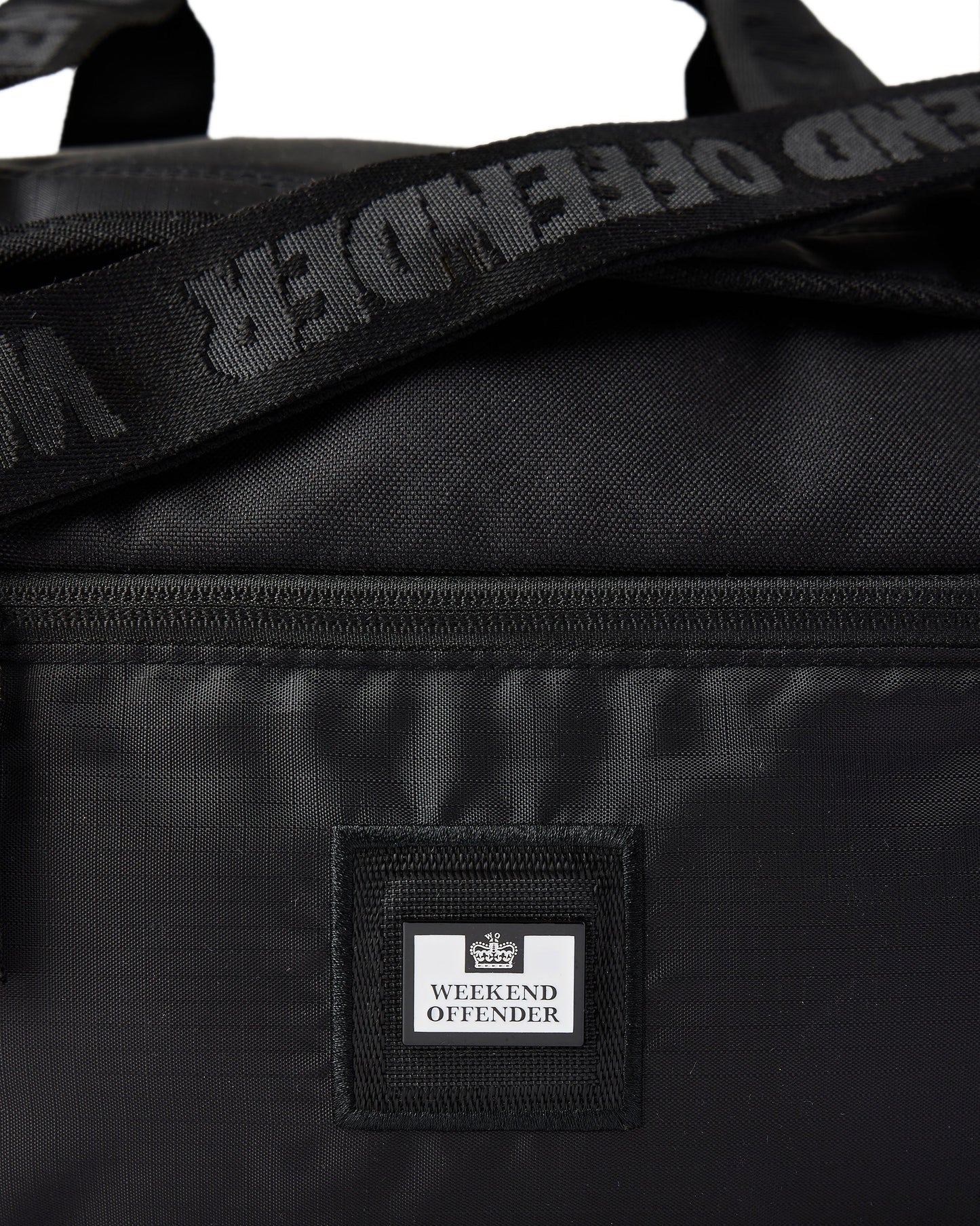 Weekend Offender Roll Bag Black Ripstop