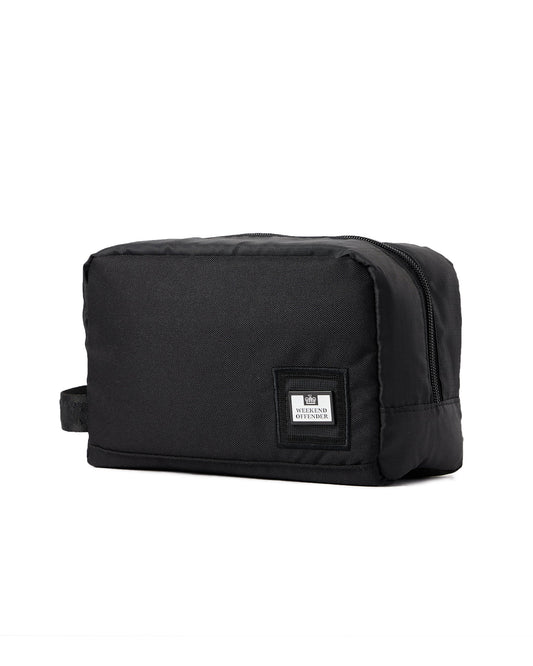 Weekend Offender Washbag Black Ripstop