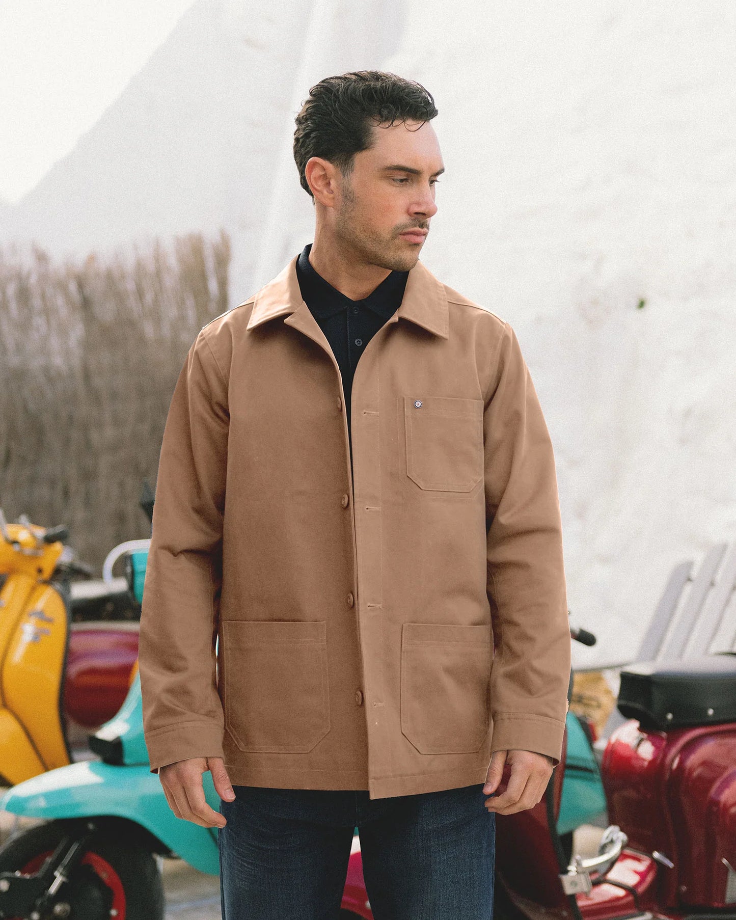 Lambretta Bergen Jacket Tan