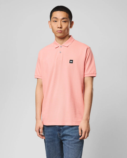 Weekend Offender Heathcote Polo Shirt Coral