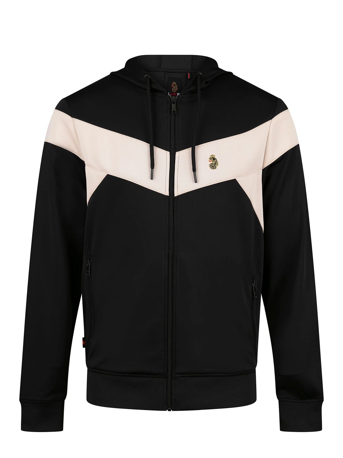 Luke 1977 Baldur 3 Zip Hoodie Black Dark Ecru