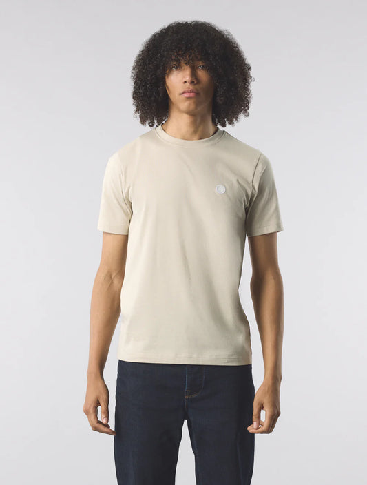 Pretty Green Mitchell SS T-Shirt Stone