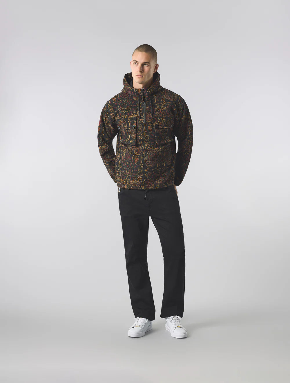 Pretty Green Parthian Jacquard Smock Multi
