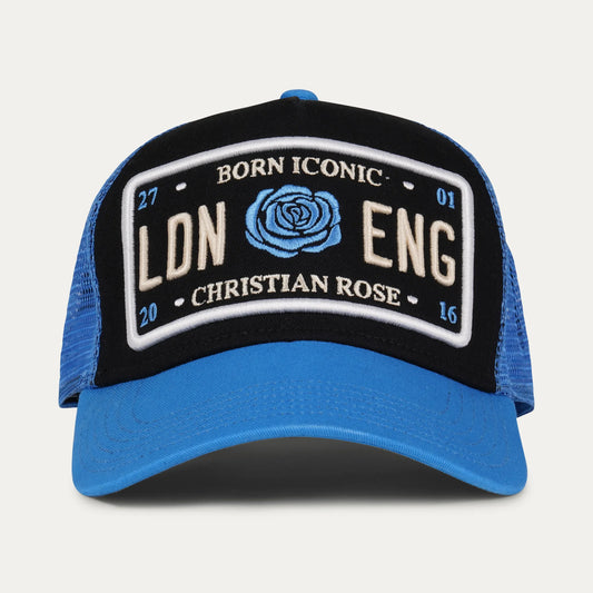 Christian Rose Iconic Cap Black/Blue/Cream