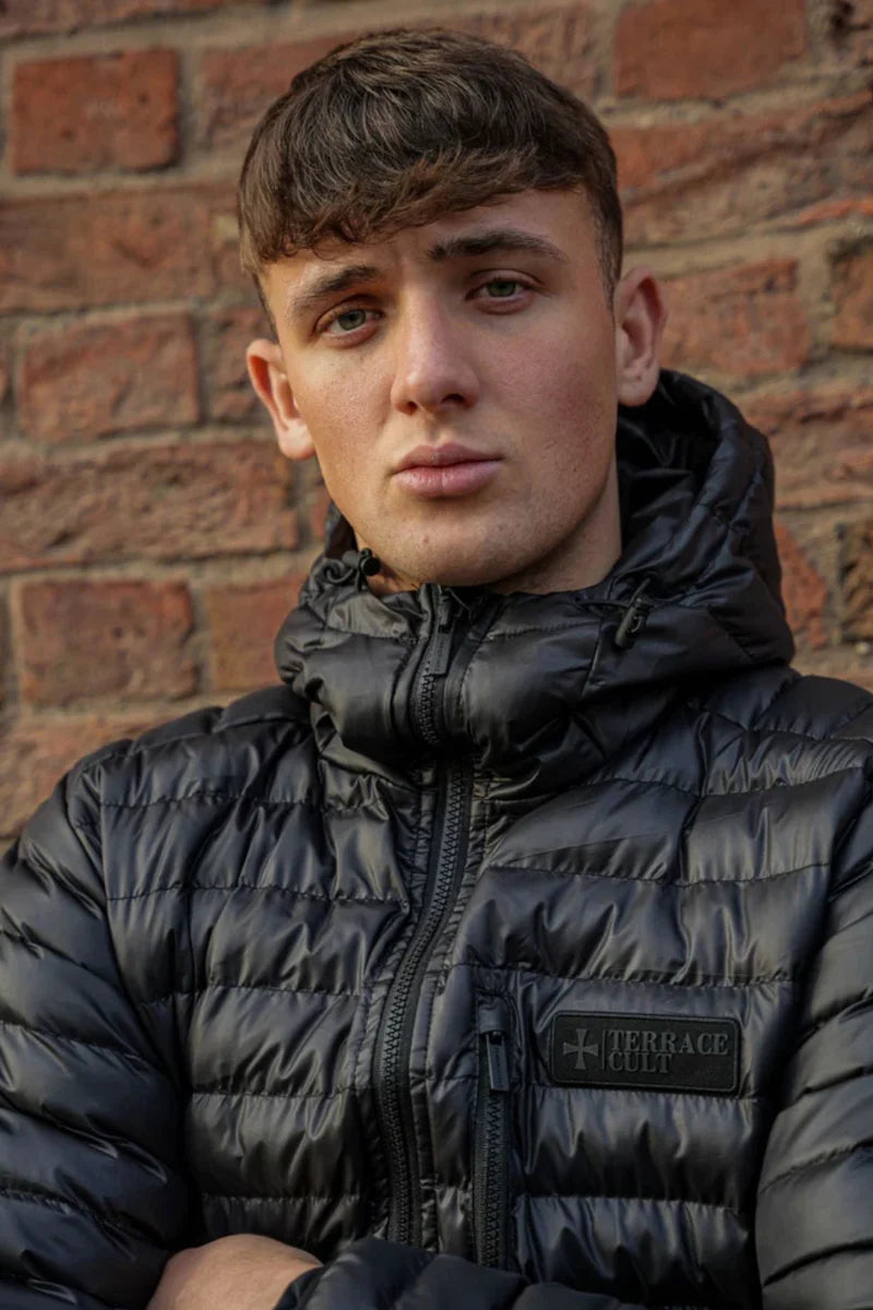 Terrace Cult Thermo Puffer Jacket Black