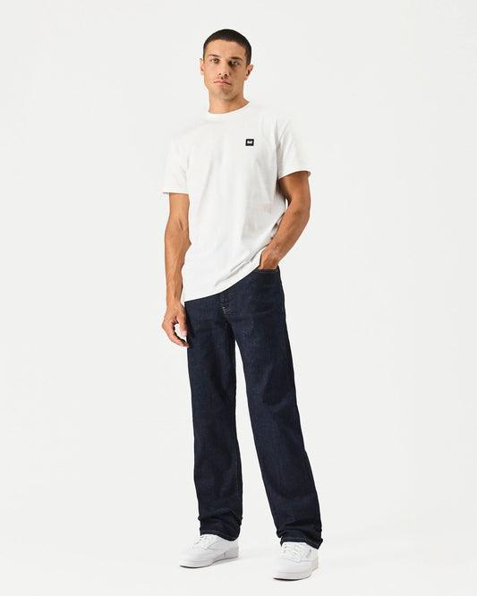 Weekend Offender Loose Fit Denim Jeans Dark Rinse