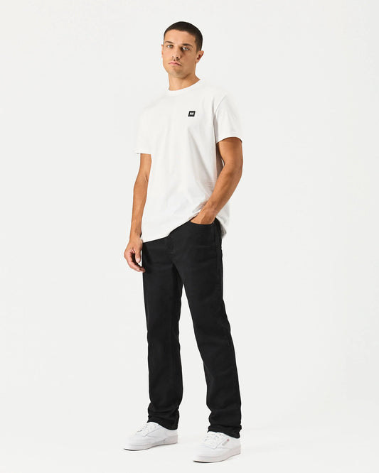 Weekend Offender Straight Fit Denim Jeans Black