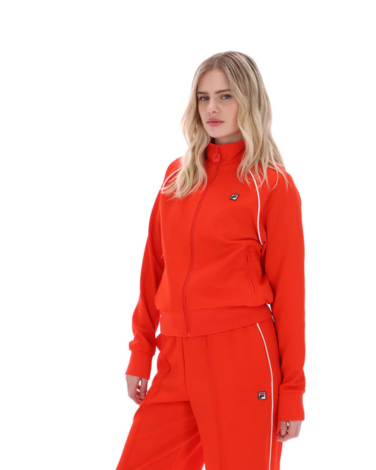 Fila Vintage Ladies Diano Track Top Grenadine/Gardenia