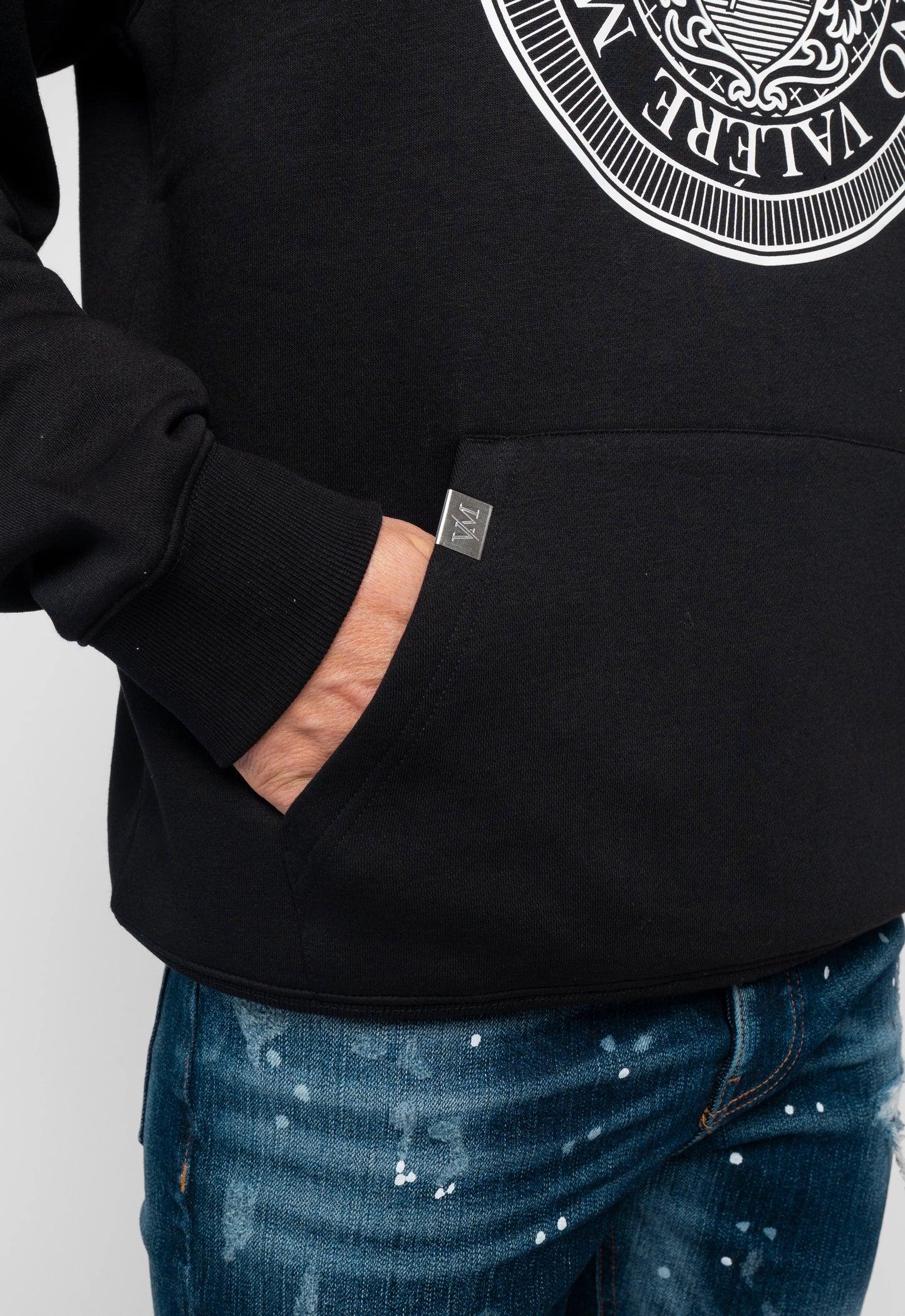 Valere Milano Trino Hoodie Black