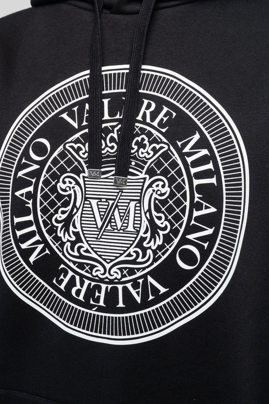 Valere Milano Trino Hoodie Black