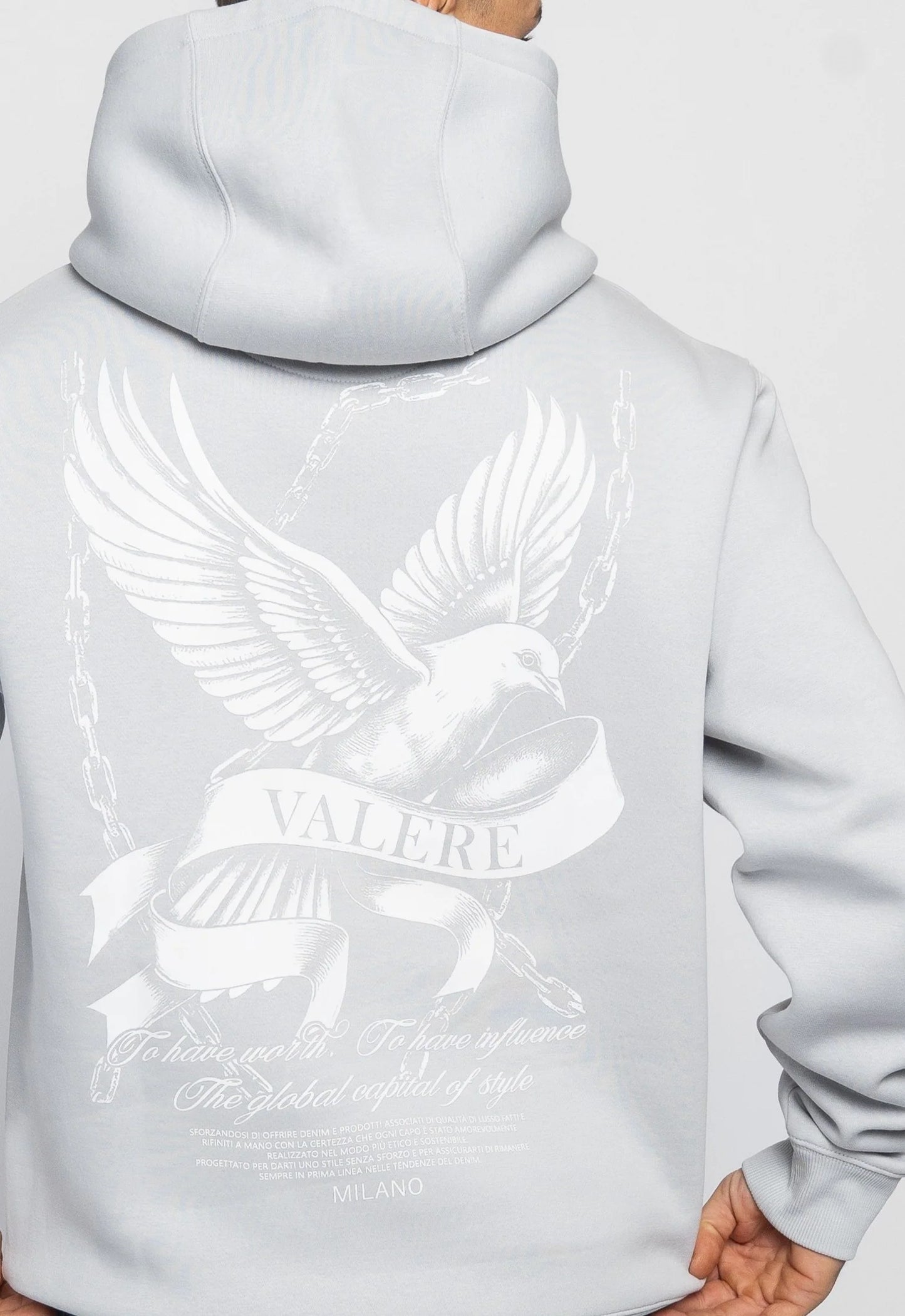 Valere Milano Monviso Hoodie Grey