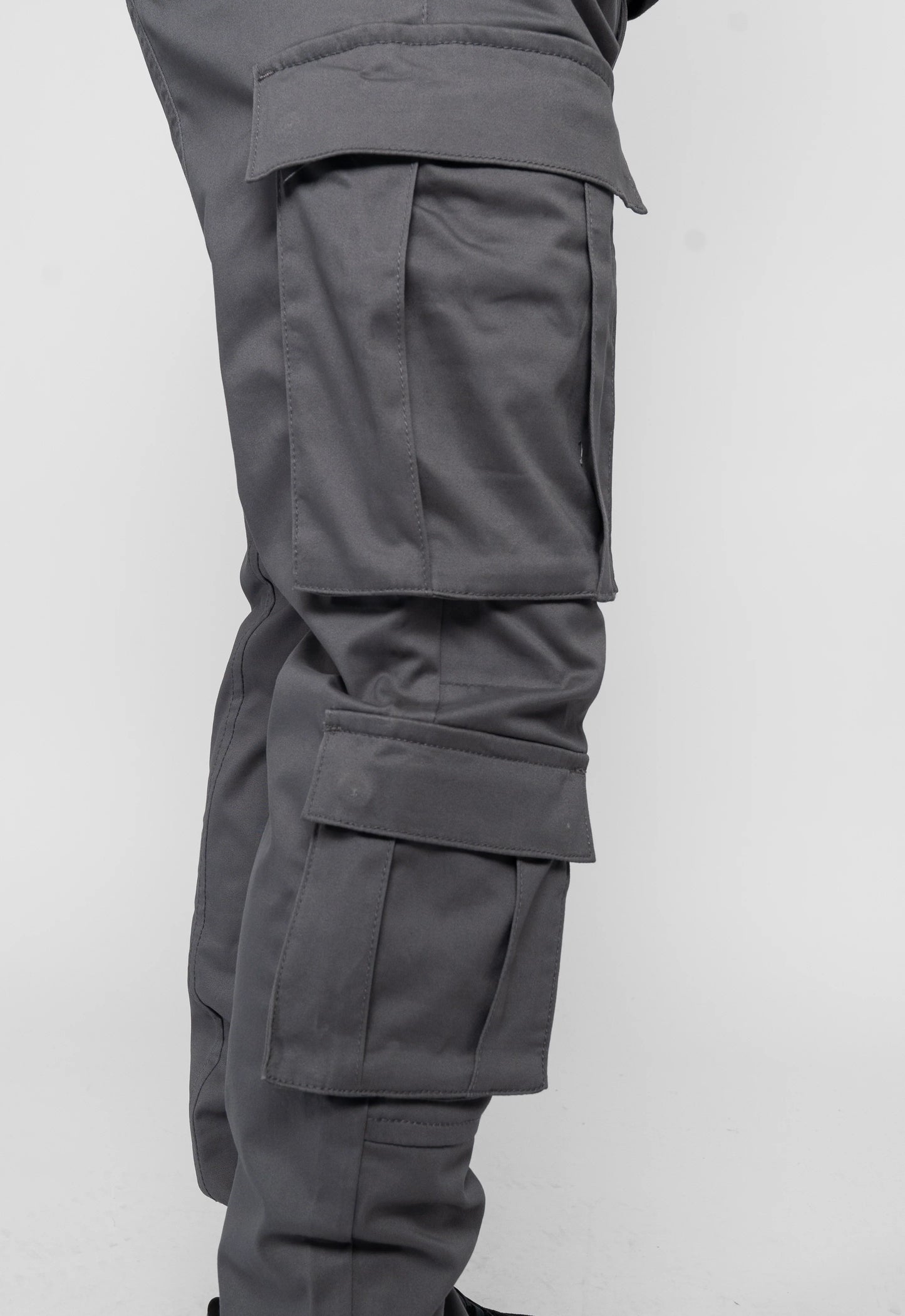 Valere Milano Carrico Cargo Pants Charcoal