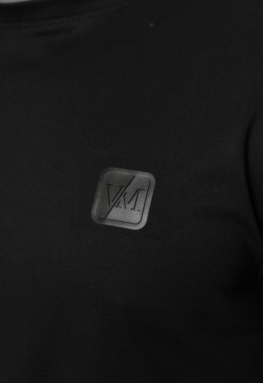 Valere Milano Mercerised T-Shirt Black