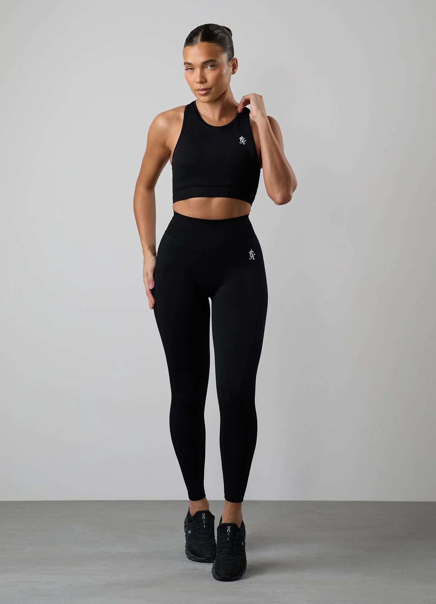 Gym King Ladies Elevate Seamless Tank Black