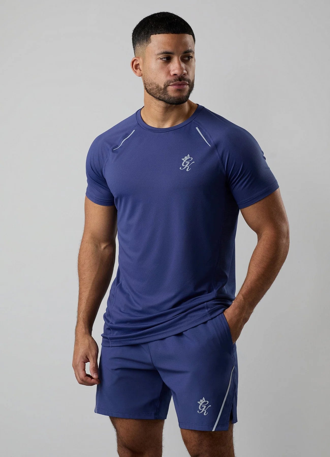 Gym King Flex 2.0 T-Shirt Twilight Blue