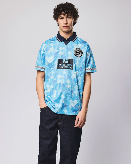 Weekend Offender England Football Shirt Blue